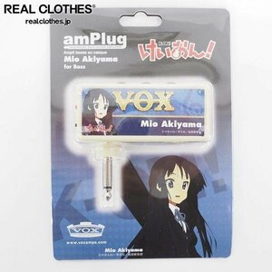 【未使用】VOX/ヴォックス amPlug アンプラグ AP-MIO Mio Akiyama for Bass/ベース用 けいおん！ 秋山澪モデル /000