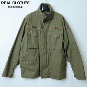 ☆AVIREX/アヴィレックス USN PATCH M-65 JACKET/ユーエスエヌ パッチ エム65 ジャケット 6122099/M /060