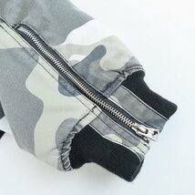 ☆【未使用】mastermind/マスターマインド フォステックス 22AW M.C.D. BOMBER JKT/リバーシブルボンバーブルゾン XL /080_画像7