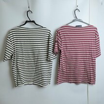 ☆SAINT JAMES/セントジェームス ボーダーTシャツ/T5/2点セット /000_画像2