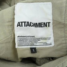 ATTACHMENT/アタッチメント コットン パンツ AP31-263/1 /060_画像3