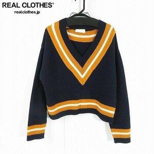 ☆NEON SIGN/ネオンサイン 17SS COLLEGE SWEATER/ Vネック ニット 0711/42 /000