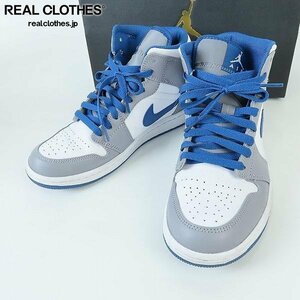 NIKE/ナイキ AIR JORDAN 1 MID エアジョーダン1 ミッド True Blue DQ8426-014/25.5 /080