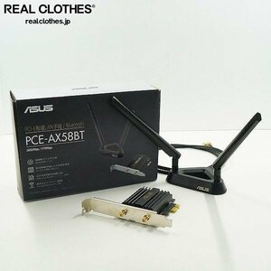 ASUS/エイスース PCE-AX58BT 2402+574Mbps PCI-E無線LAN 動作未確認 /000