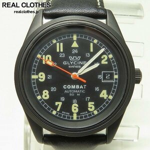 GLYCINE/グリシン COMBAT/コンバット ミリタリーウォッチ 自動巻き腕時計 50M-3787 /000