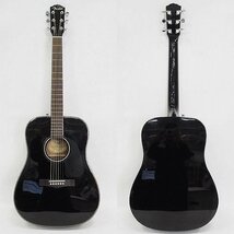 ★Fender ACOUSTICS/フェンダー CD-60/BK アコースティックギター/アコギ ソフトケース付 同梱×/170_画像2