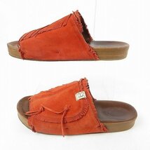 VISVIM /ヴィズヴィム CHRISTO SHAMAN-FOLK クリスト シャーマン フォーク フリンジサンダル/XL /080_画像4