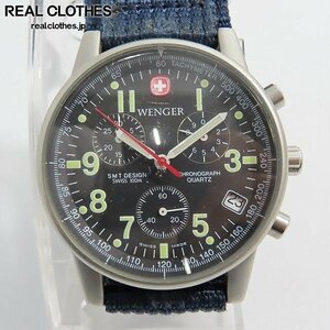 WENGER/ウェンガー クロノグラフ 腕時計 536.0765【動作未確認】 /000