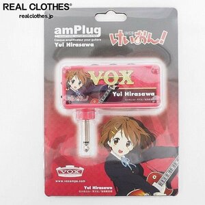 【未使用】VOX/ヴォックス amPlug アンプラグ AP-YUI-RD Yui Hirasawa/ギター用 けいおん！ 平沢唯モデル レッド /000