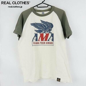 ☆TOYS McCOY/トイズマッコイ AMA TEE プリントラグラン Tシャツ/L /LPL