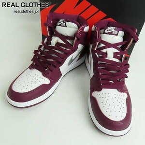 NIKE/ナイキ AIR JORDAN 1 RETRO HIGH OG BORDEAUX エアジョーダン1 555088-611 /27.5 /080