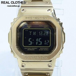 G-SHOCK/Gショック フルメタル Bluetooth対応 タフソーラー 反転液晶 ゴールド GMW-B5000GD-9JF /000