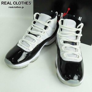 NIKE/ナイキ AIR JORDAN 11 RETRO CONCORD/エア ジョーダン 11 レトロ コンコルド 378037-100/27 /080