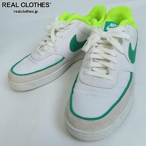 NIKE/ナイキ COURT VISION LOW CANVAS/コートヴィジョンロー キャンバス DX2941-100/27.5 /080