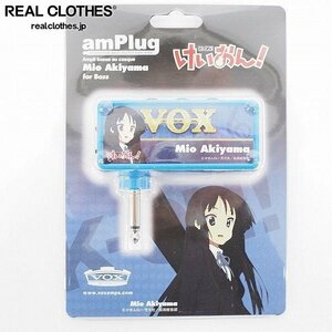 【未使用】VOX/ヴォックス amPlugアンプラグ AP-MIO-BL Mio Akiyama for Bass/ベース用けいおん！秋山澪モデル ブルー /000