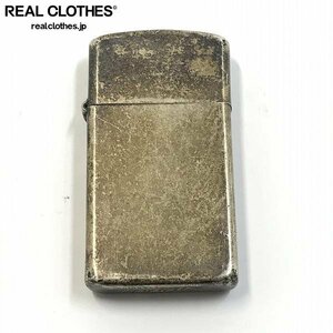 ZIPPO/ジッポー STERLING スターリングシルバー スリム ヴィンテージ 1980年代前半～1990年頃製 /LPL