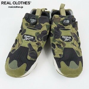 リーボック×エイプ×ミタスニーカーズ 20周年 INSTAPUMP FURY OG/インスタポンプフューリー V61765/26 /080