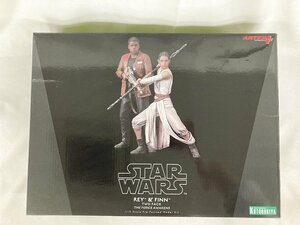 コトブキヤ ARTFX+ STAR WARS レイ & フィン 2パック フォースの覚醒版 1/10スケール PVC製 塗装済み簡易組立フィギュア