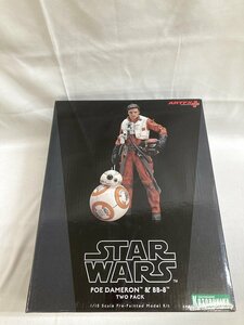 【美品】ARTFX+ STAR WARS ポー・ダメロン & BB-8 2パック フォースの覚醒版 1/10スケール PVC製 塗装済み簡易組立フィギュア