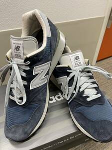 【美品】ニューバランス NEW BALANCE M1300AO スニーカー US12 30cm 紺 ネイビー メンズ