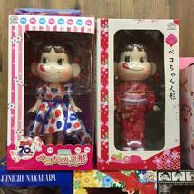 tu069 FUJIYA ペコちゃん人形 PEKODOLL プリンセスペコちゃん 40th 65th まとめ売り ※未開封、中古_画像2