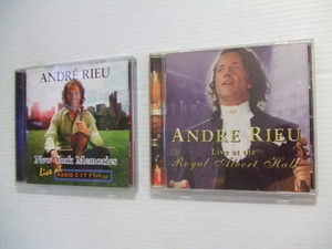 アンドレ・リュウ/ライヴ/CD＆DVD★Live at Royal Albert HaLL/RADIO CITY MUSIC HALL 輸入盤　Andre Rieu　★ 洋ア