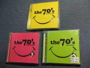 3点・全6枚CD★THE 70’s★ポール・マッカートニークイーンジョン・レノン10CCアバ ヘドバとダビデショッキング・ブルー★レン落ち　高所棚