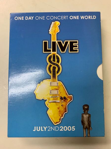 LIVE 8 4枚組DVD JULY 2ND 2005