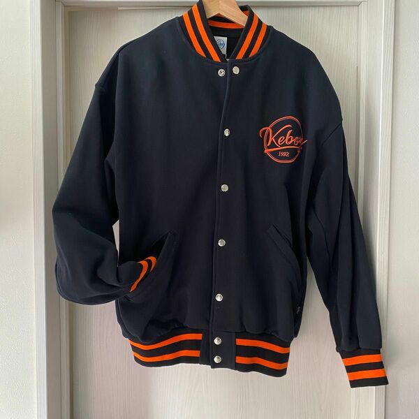 未使用 KEBOZ BB LOGO SWEAT VARSITY JACKET ケボズ M