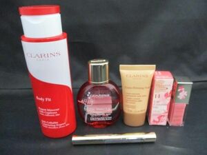 中古 コスメ クラランス CLARINS コンフォート リップオイル 14 フィックス メイクアップ ドゥ 50ml 等 5点 コンシー