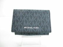 中古 マイケルコース MICHAEL KORS ハンドバッグ 二つ折り財布 カードケース 名刺入れ 3点 バッグ 鞄_画像8