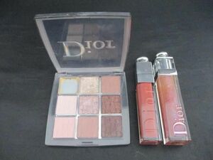 中古 ディオール Dior バックステージ アイ パレット 002 アディクト ステラー グロス 092 アディクト リップ マキシ