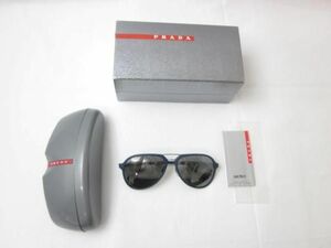 良品 プラダ PRADA サングラス SPS05R 58□17 TFY-7W1 135 3N 紺 ネイビー メンズ