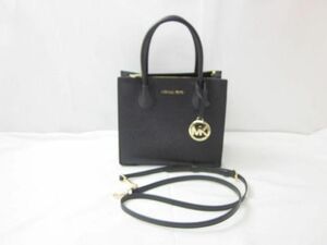 優良品 マイケルコース MICHAEL KORS バッグ 2WAY ハンド ショルダー 35S1GM9M2L 黒 ブラック レディース