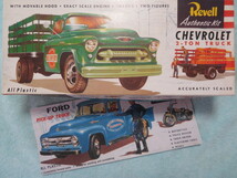 プラモデル 1/48 Revell H-1401 - Chevrolet 2-Ton Truck / H-1430 - New Ford Pick-Up Truck_画像1