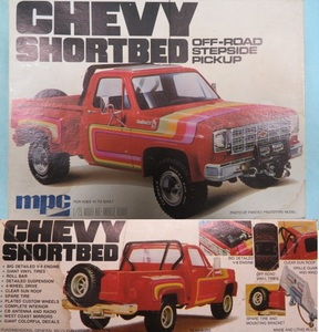 プラモデル 1/25 mpc 1-0416 - Chevy Shortbed Off-Road/Stepside/Pickup