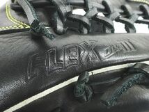 MIZUNO ミズノ 野球 一般 軟式 グローブ グラブ FLEX DUO 3 黒 ブラック 現状品 _画像8