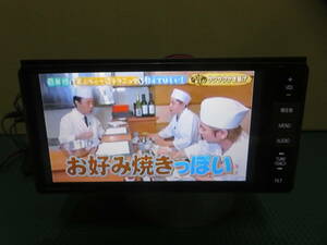 動作保証付きア-617/パナソニック　2014年 メモリーナビ CN-AS300WD　テレビ TVフルセグ/Bluetooth内蔵/ 配線付き