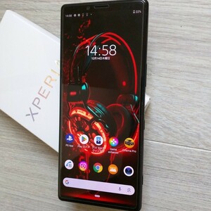 Xperia 1　エクスペリア ワン　4K有機ELディスプレイ　 RAM6GB.ROM64GB 　802SO　ケース付