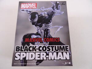 10/S857★プライズ★MARVEL COMICS Luminasta BLACK-COSTUME SPIDE-RMAN★ブラックコスチューム スパイダーマン★