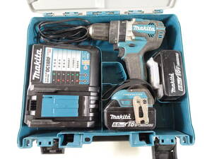 43/Ω838★makita 18V 充電式振動ドリルドライバ HP484DRGX ★中古品・動作確認OK