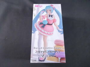 08/H590★初音ミク　Exc∞d Creative Figure SweetSweets-マカロン-★未開封