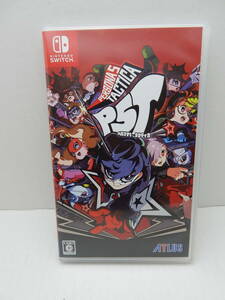 59/R788★ペルソナ５ タクティカ★Nintendo Switch ニンテンドースイッチ★アトラス★中古品 使用品