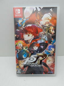 59/R789★PERSONA5 THE ROYAL / ペルソナ5 ザ・ロイヤル★Nintendo Switch ニンテンドースイッチ★アトラス★中古品 使用品 