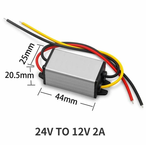 変圧器 24V→12V 2A