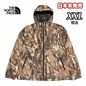 THE NORTH FACE ノースフェイス レインシェルジャケット 海外限定 ウインドブレーカー DRYVENT 枯葉-XL