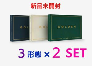 BTS JUNGKOOK ジョングク グク GOLDEN ゴールデン 3形態 2set 新品未開封