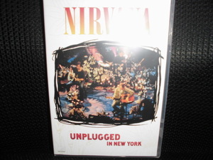 DVD■NIRVANA ニルヴァーナ UNPLUGGED IN NEW YORK■輸入盤 ニューヨーク