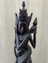 バリ　インドネシア　お土産　64㎝ 置物 オブジェ 木彫り _画像2