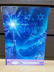 【新品未使用】ディズニー 一番くじ プリンセス アナと雪の女王 エルサ ポスター A3